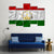 Waving Tajikistan Flag Canvas Wall Art-1 Piece-Gallery Wrap-48" x 32"-Tiaracle