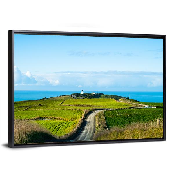 Way In A Rural Area In New Zealand Canvas Wall Art-3 Horizontal-Gallery Wrap-25" x 16"-Tiaracle