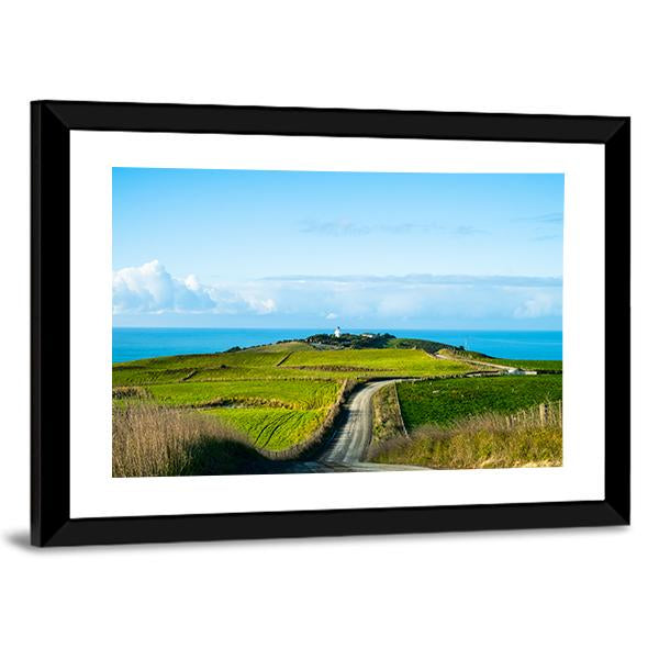 Way In A Rural Area In New Zealand Canvas Wall Art-3 Horizontal-Gallery Wrap-25" x 16"-Tiaracle