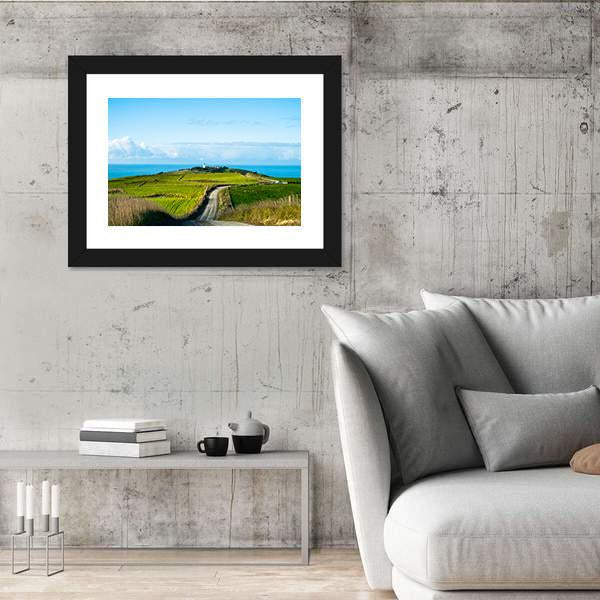 Way In A Rural Area In New Zealand Canvas Wall Art-3 Horizontal-Gallery Wrap-25" x 16"-Tiaracle