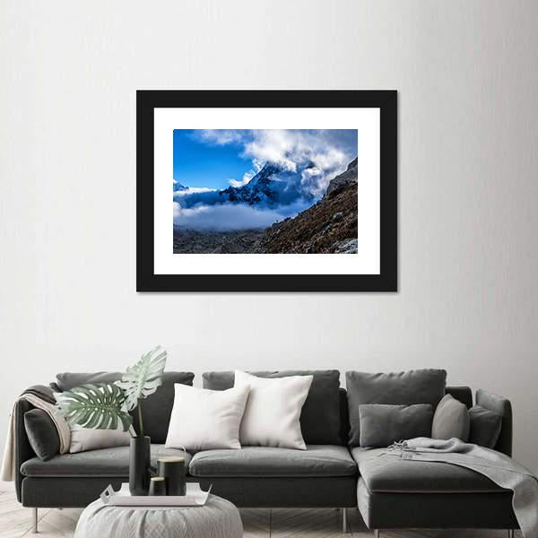 Way To Everest Base Camp Canvas Wall Art-3 Horizontal-Gallery Wrap-25" x 16"-Tiaracle
