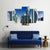 West Bay Developed Urban Center Of Doha Canvas Wall Art-1 Piece-Gallery Wrap-48" x 32"-Tiaracle