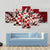 White & Black Chess Canvas Wall Art-3 Horizontal-Gallery Wrap-37" x 24"-Tiaracle