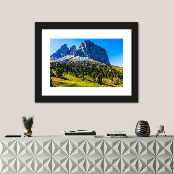 White And Gray Rocks In Morning Sun Canvas Wall Art-1 Piece-Framed Print-20" x 16"-Tiaracle