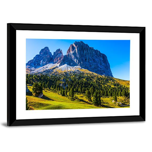 White And Gray Rocks In Morning Sun Canvas Wall Art-3 Horizontal-Gallery Wrap-25" x 16"-Tiaracle