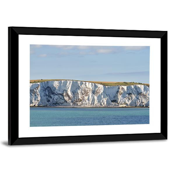 White Cliffs Of Dover Canvas Wall Art-3 Horizontal-Gallery Wrap-25" x 16"-Tiaracle
