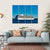 White Cruise Ship Canvas Wall Art-4 Horizontal-Gallery Wrap-34" x 24"-Tiaracle