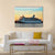 White Passenger Ship Canvas Wall Art-5 Horizontal-Gallery Wrap-22" x 12"-Tiaracle