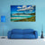 Whitehaven Beach Lagoon Canvas Wall Art-3 Horizontal-Gallery Wrap-37" x 24"-Tiaracle