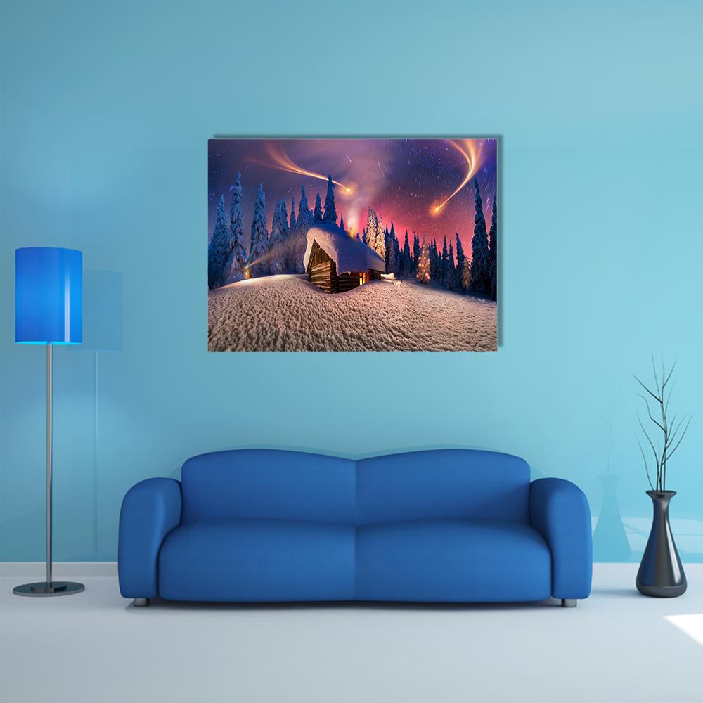 Wild Alpine Mountain In Carpathians Canvas Wall Art-1 Piece-Gallery Wrap-36" x 24"-Tiaracle