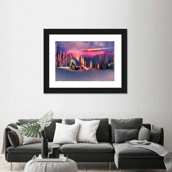 Wild Alpine Mountain Vertical Canvas Wall Art-3 Vertical-Gallery Wrap-12" x 25"-Tiaracle