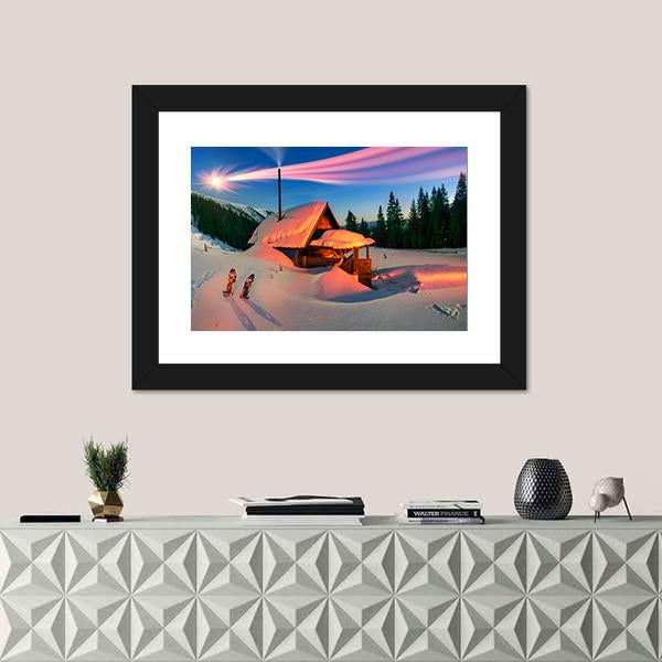 Wild Carpathian In Montenegro Canvas Wall Art-1 Piece-Framed Print-20" x 16"-Tiaracle