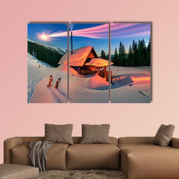 Wild Carpathian In Montenegro Canvas Wall Art-3 Horizontal-Gallery Wrap-37" x 24"-Tiaracle