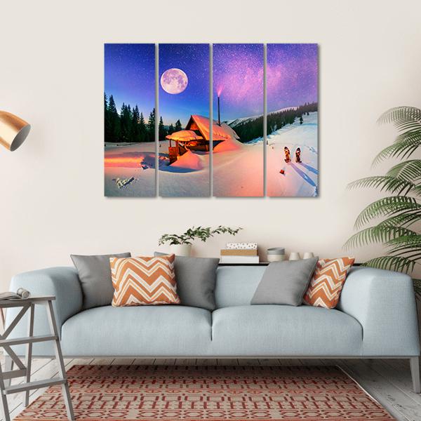 Wild Carpathian Unique Hrebet In Montenegro Canvas Wall Art-4 Horizontal-Gallery Wrap-34" x 24"-Tiaracle