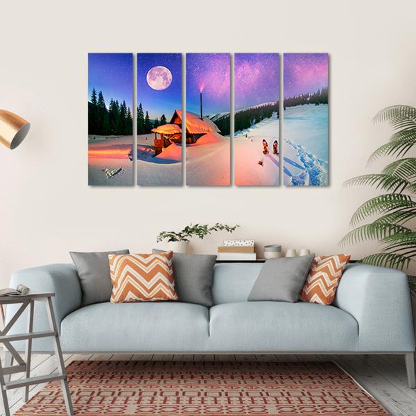 Wild Carpathian Unique Hrebet In Montenegro Canvas Wall Art-5 Horizontal-Gallery Wrap-22" x 12"-Tiaracle