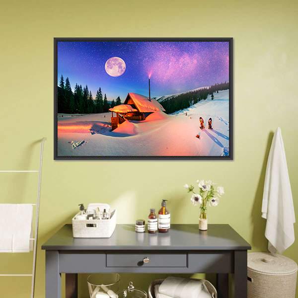 Wild Carpathian Unique Hrebet In Montenegro Canvas Wall Art-1 Piece-Floating Frame-24" x 16"-Tiaracle