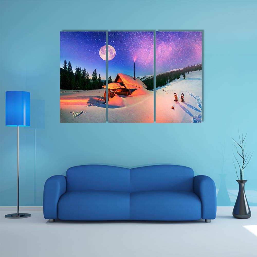 Wild Carpathian Unique Hrebet In Montenegro Canvas Wall Art-3 Horizontal-Gallery Wrap-37" x 24"-Tiaracle