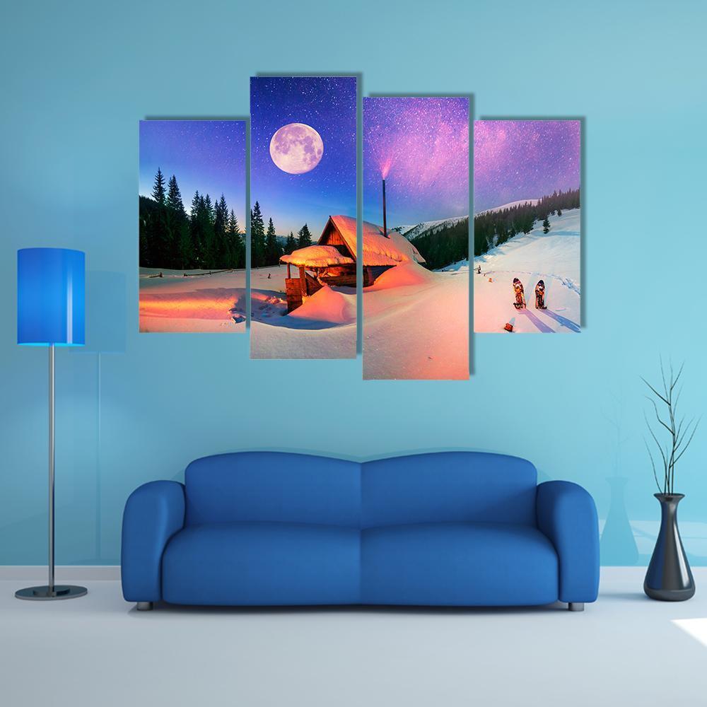 Wild Carpathian Unique Hrebet In Montenegro Canvas Wall Art-4 Pop-Gallery Wrap-50" x 32"-Tiaracle