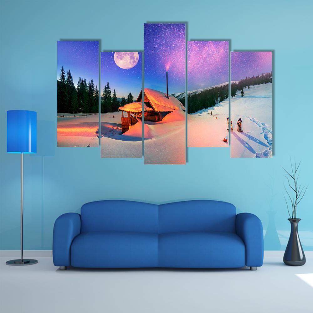 Wild Carpathian Unique Hrebet In Montenegro Canvas Wall Art-5 Pop-Gallery Wrap-47" x 32"-Tiaracle