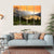 Wild Goose Island On Saint Mary Lake Canvas Wall Art-4 Horizontal-Gallery Wrap-34" x 24"-Tiaracle