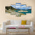 Winding Road And Lake Kootenay Canvas Wall Art-5 Star-Gallery Wrap-62" x 32"-Tiaracle