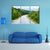 Winding Road Through Green Forest Canvas Wall Art-3 Horizontal-Gallery Wrap-37" x 24"-Tiaracle