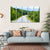 Winding Road Through Green Forest Canvas Wall Art-5 Horizontal-Gallery Wrap-22" x 12"-Tiaracle