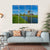 Windmill On The Outskirts Of Amsterdam Canvas Wall Art-4 Horizontal-Gallery Wrap-34" x 24"-Tiaracle