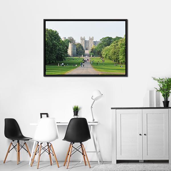 Windsor Park Canvas Wall Art-5 Horizontal-Gallery Wrap-22" x 12"-Tiaracle
