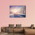 Winter Sunrise On The Highway Canvas Wall Art-1 Piece-Gallery Wrap-48" x 32"-Tiaracle