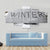 Winter With Snow Flakes On Car Screen Canvas Wall Art-3 Horizontal-Gallery Wrap-37" x 24"-Tiaracle