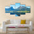 Wolfgangsee Lake in Austria Canvas Wall Art-5 Star-Gallery Wrap-62" x 32"-Tiaracle