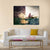 Woman With The Kayak In Sea Canvas Wall Art-1 Piece-Gallery Wrap-48" x 32"-Tiaracle