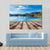 Wooden Planks With Lake In Alps Germany Canvas Wall Art-4 Horizontal-Gallery Wrap-34" x 24"-Tiaracle