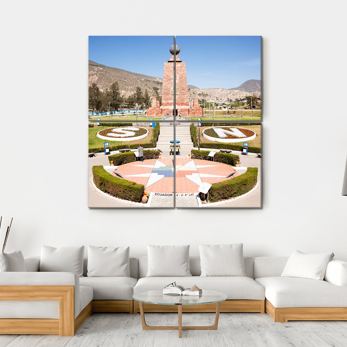 World City Memorial Canvas Wall Art-4 Square-Gallery Wrap-17" x 17"-Tiaracle