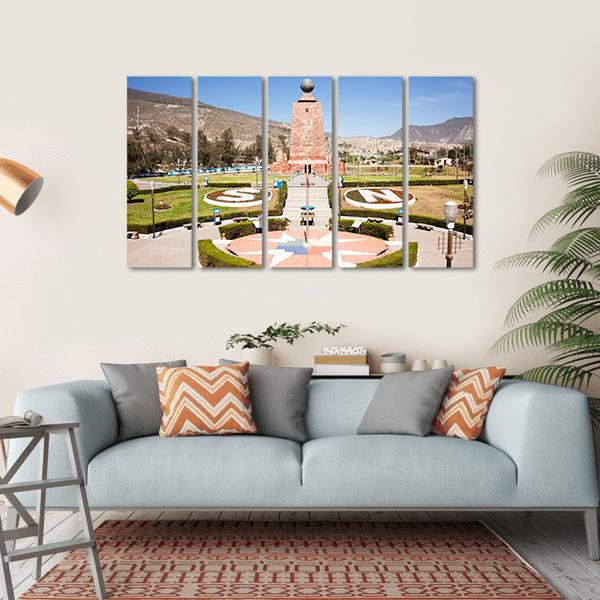 World City Memorial Canvas Wall Art-5 Horizontal-Gallery Wrap-22" x 12"-Tiaracle