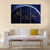 World Globe From Space Canvas Wall Art-3 Horizontal-Gallery Wrap-25" x 16"-Tiaracle