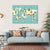 World Map With Landmark Of Famous Country Symbol Canvas Wall Art-1 Piece-Gallery Wrap-36" x 24"-Tiaracle