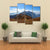 Wugong Mountain Trekking Canvas Wall Art-4 Pop-Gallery Wrap-50" x 32"-Tiaracle