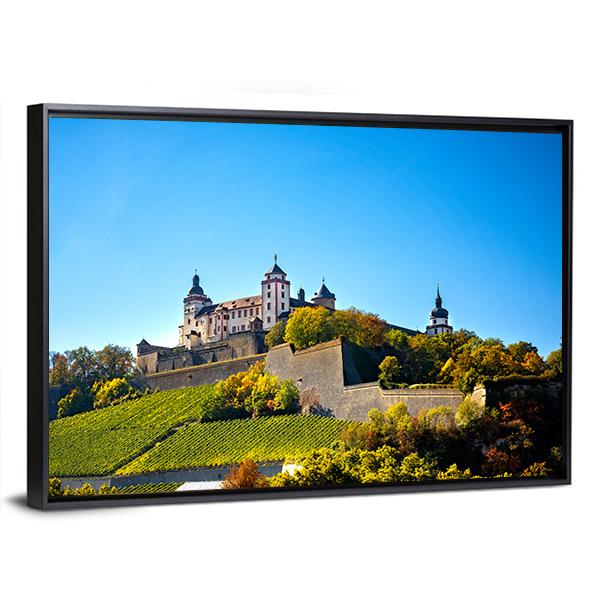 Wurzburg Towns Of Germany Canvas Wall Art-3 Horizontal-Gallery Wrap-25" x 16"-Tiaracle