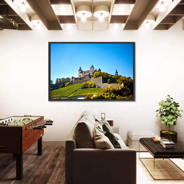 Wurzburg Towns Of Germany Canvas Wall Art-3 Horizontal-Gallery Wrap-25" x 16"-Tiaracle