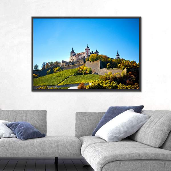 Wurzburg Towns Of Germany Canvas Wall Art-3 Horizontal-Gallery Wrap-25" x 16"-Tiaracle