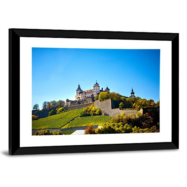 Wurzburg Towns Of Germany Canvas Wall Art-3 Horizontal-Gallery Wrap-25" x 16"-Tiaracle
