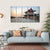 Xian City Wall And Ancient Tower Canvas Wall Art-5 Horizontal-Gallery Wrap-22" x 12"-Tiaracle