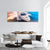 Yacht In Blue Water Panoramic Canvas Wall Art-1 Piece-36" x 12"-Tiaracle