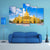 Yangon In Myanmar At Maha Wizaya Pagoda Canvas Wall Art-5 Pop-Gallery Wrap-47" x 32"-Tiaracle