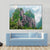 Yellow Huangshan Mountains In China Canvas Wall Art-4 Square-Gallery Wrap-17" x 17"-Tiaracle