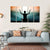 Yoga And Meditation Silhouette Of Man On The Mountain Canvas Wall Art-5 Horizontal-Gallery Wrap-22" x 12"-Tiaracle