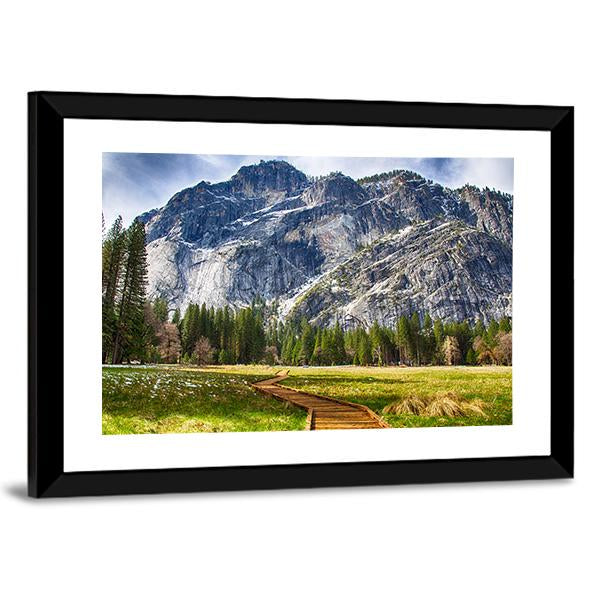 Yosemite National Park Canvas Wall Art-3 Horizontal-Gallery Wrap-25" x 16"-Tiaracle