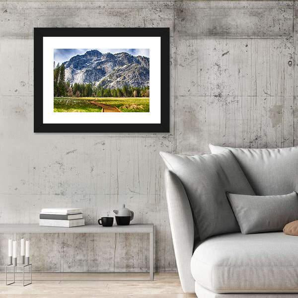 Yosemite National Park Canvas Wall Art-3 Horizontal-Gallery Wrap-25" x 16"-Tiaracle